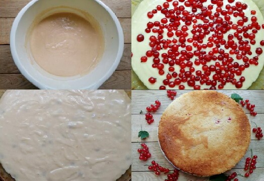 Как приготовить пирог со смородиной на йогурте